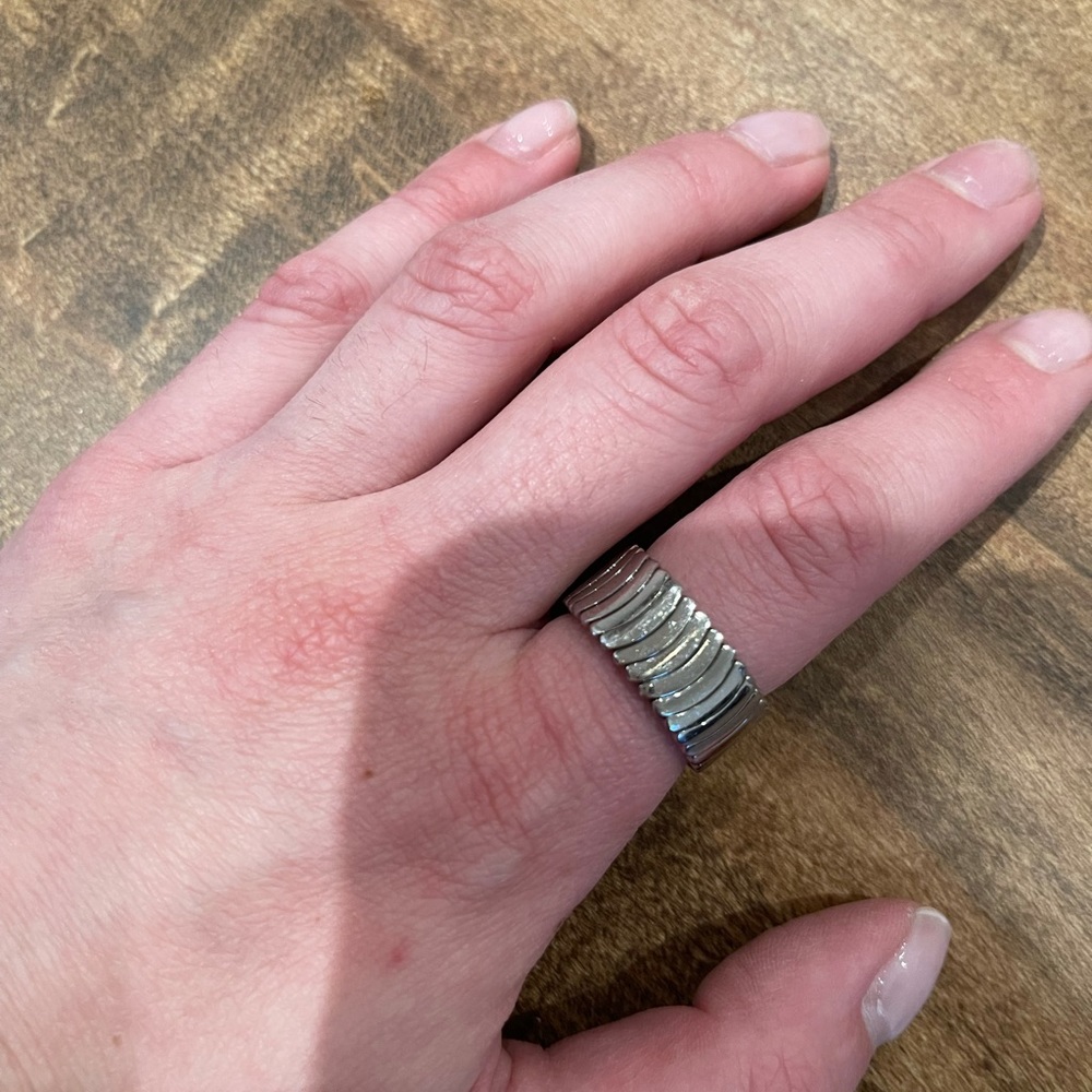 Swatch Stainless Steel Ring